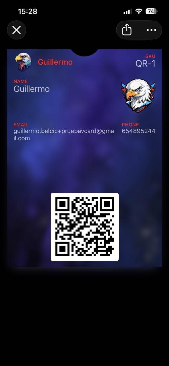 Apple Wallet en iPhone